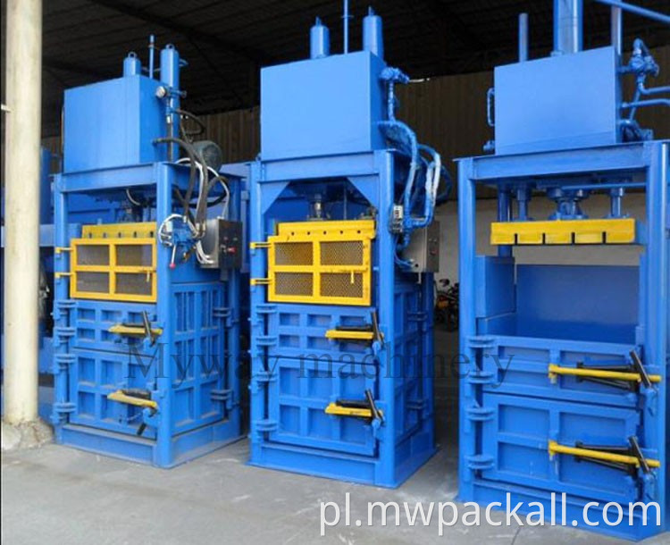 Hydrauliczna prasa do recyklingu / maszyna do prasowania kartonów na odpady